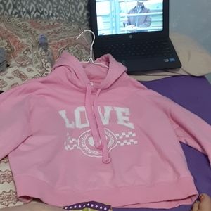 This pink love shirt it's a XL but run small